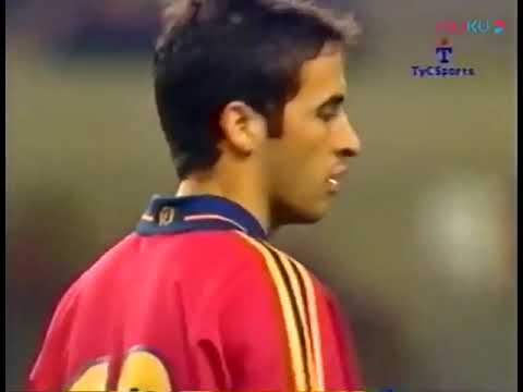 Amistoso 1999: España 0-2 Argentina (17/11/1999). Narración en español.