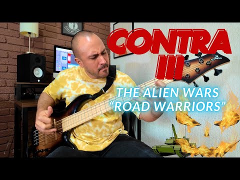 CONTRA III - THE ALIEN WARS - ROAD WARRIORS (JANDREX BASS COVER)