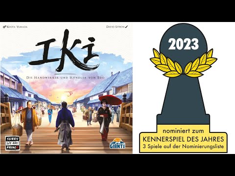 Nominiert zum Kennerspiel des Jahres 2023: „Iki“