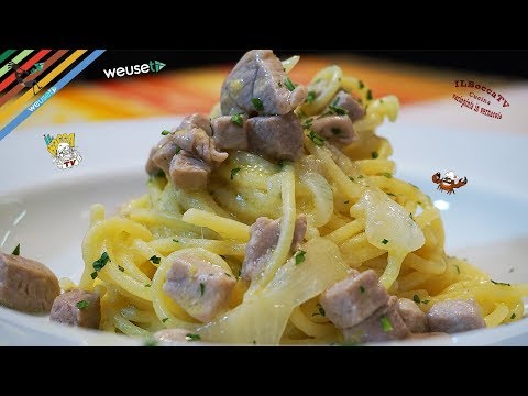 409 - Spaghetti tonno fresco e limone..e riprendi il timone! (primo piatto estivo facile e veloce) )