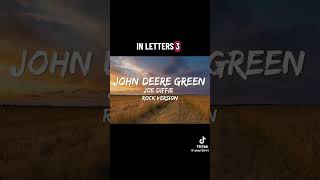 John Deere Green cover rock version
