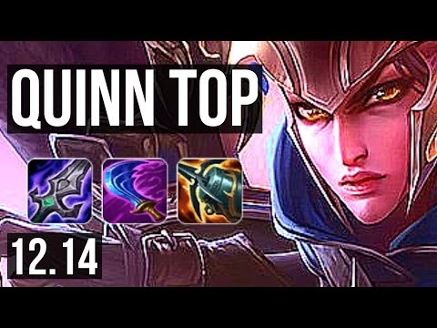 QUINN vs SWAIN (TOP) | 7/1/7, 1800+ games, 1.9M mastery, Dominating | KR Diamond | 12.14