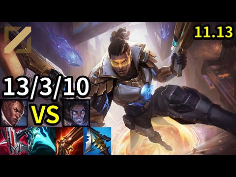 Lucian Mid vs Sylas - KR Master | Patch 11.13