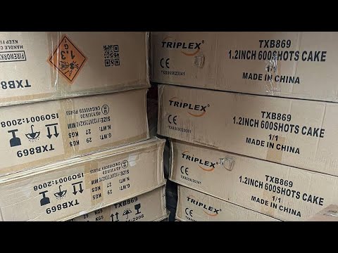 Triplex - TXB869 600 shots - vuurwerk