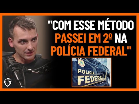 "MINHA ESTRATÉGIA PARA PASSAR EM SEGUNDO NO CONCURSO DA PF FOI ESSA!"