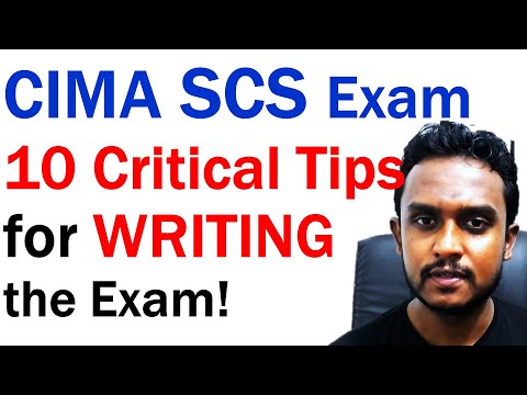 10 Critical WRITING TIPS for the CIMA SCS Exam [Updated] | Pass the CIMA Strategic Case Study - AZB