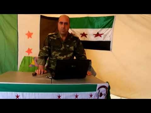 بيان ساعة الصفر يلقيه العقيد عرفات الحمود