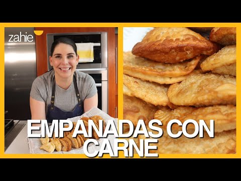 RICAS Y DELICIOSAS EMPANADAS de CARNE | Zahie Téllez