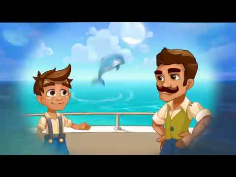 Tropic Trouble Match 3 Builder - A paradise Island Adventure