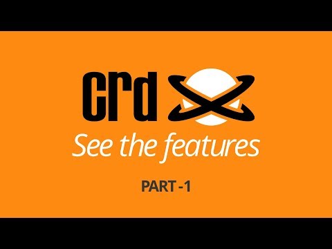 CRD for Crystal Reports: See the Features - Part 1