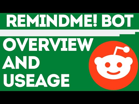 How to Use the Remind Me Bot on Reddit - RemindME! Bot...