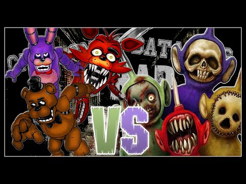 Five Nights at Freddy's vs Slendytubbies. Chingonas Batallas de Rap de Titanes | Zoiket