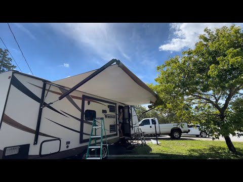 Dometic 9100 awning fabric replacement
