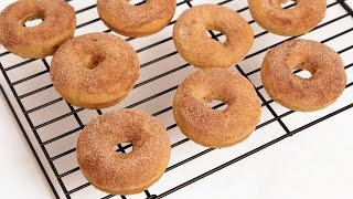 Baked Pumpkin Donut Recipe - Laura Vitale - Laura in the Kitchen Episode 826