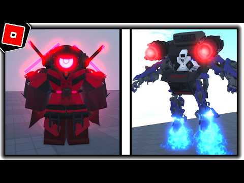 EARLY ACCESS to DJ SPEAKERWOMAN and SCIENTIST MECH in REINALD TOILET ROLEPLAY - Roblox