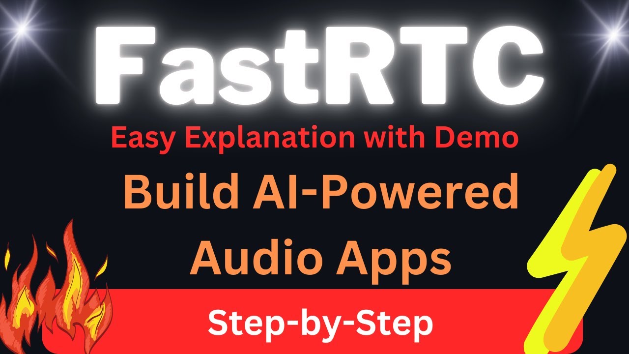 FastRTC Explained in Simple Words with Hands-on Demo and Installation