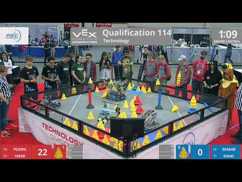 2018 VRC Tech Q114 - 76209G 1965R vs 99484B 9364C - 34 to 106