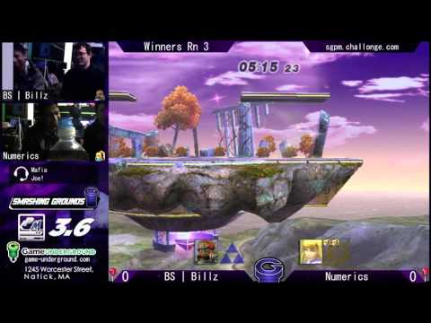 SG at GU 9.5: Project M 3.6 - BS| Billz (Ganondorf) vs. Numerics (Zero Suit Samus)