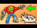 🐹🧟 Major Hamster Maze with traps and zombies [OBSTACLE COURSE]