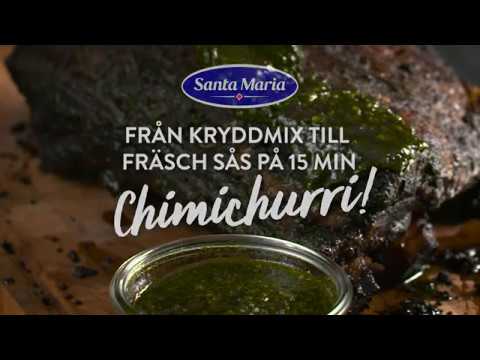 Chimichurri-sås lika enkelt som 1-2-3!
