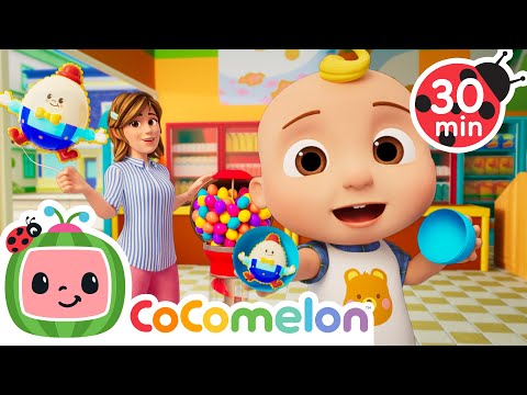 Humpty Dumpty's Great Balloon Escape! Will JJ Catch Humpty? + MORE CoComelon Nursery Rhymes for Kids