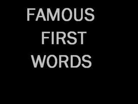 Famous First Words - Gil Grand