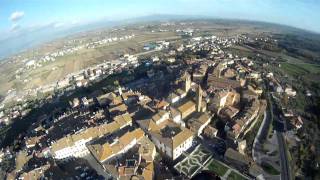 preview picture of video 'volo in valdichiana su Lucignano Monte San Savino Calcione Rigomagno'