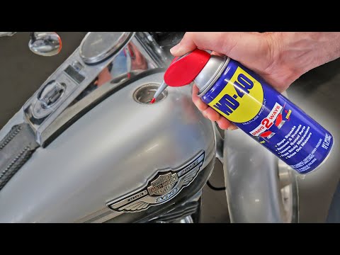 The One WD-40 TRICK every motorcycle rider NEEDS TO KNOW