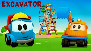 Download lagu Kid's Cartoons: Excavator Assembling Cartoon For Children's | Chunky TV mp3