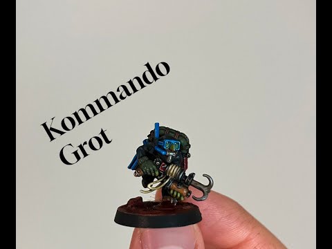 Paint n' chill with da Kommando Grot