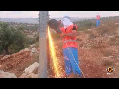 نشطاء يقطعون التيار الكهرباء عن مستوطنات غرب رام الله ردا على العدوان على غزة
