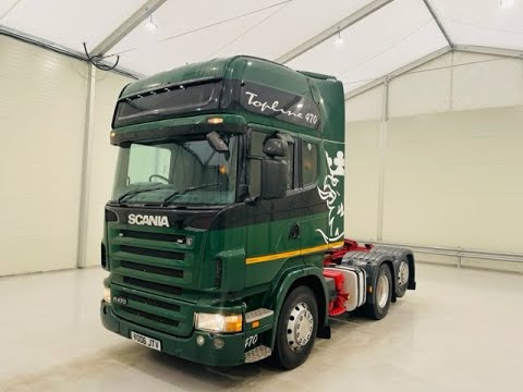 VO06 JTV - Scania R470 Rear Lift Topline Tractor Unit Manual | Law Truck Centre UK
