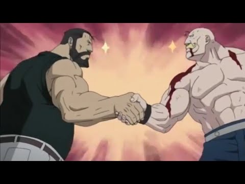 How Bodybuilders Meet & Greet Each other / Anime-Fullmetal Alchemist#anime #animeedits #animelover