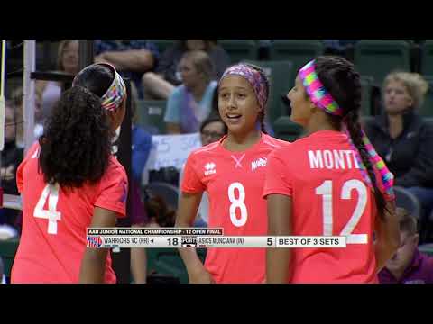 2019 AAU Junior National Volleyball Championships 12 Open Final