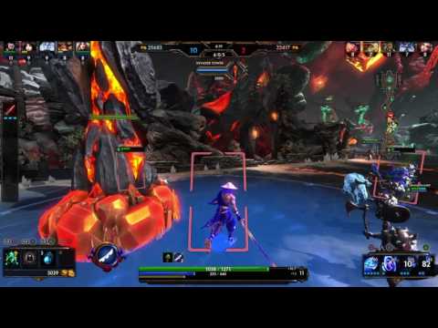 SMITE Gameplay Assault Susano GODLIKE