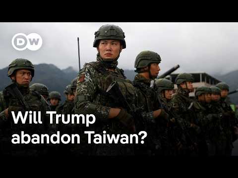 看了川普與澤倫斯基吵架，臺灣是否應該擔心失去美國的支持？(Should Taiwan be worried about losing US support? | DW News)