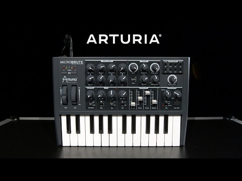 Arturia MicroBrute Semi Modular Analog Synth | Gear4music demo
