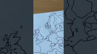 Drawing NORWAY in my Europe Map