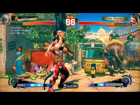SSF4 AE:2012 n0thinman (El Fuerte) vs WHITE GUN v2 (Ibuki)