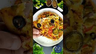 Veg Pizza Recipe #shorts #pizza  #vegpizza