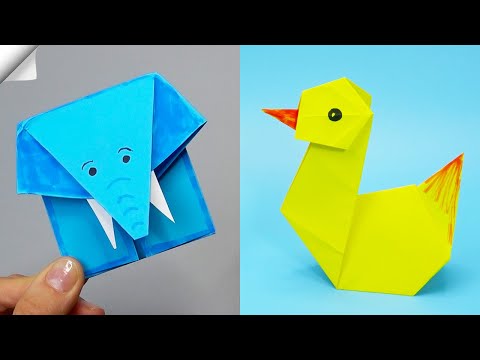 Fun and easy paper game 6 moving paper toys