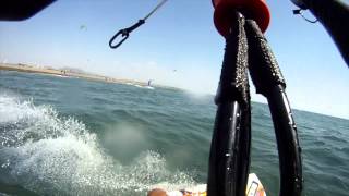preview picture of video 'Kitesurfing... Amazing, Long Beach in Ulcinj (Montenegro)'
