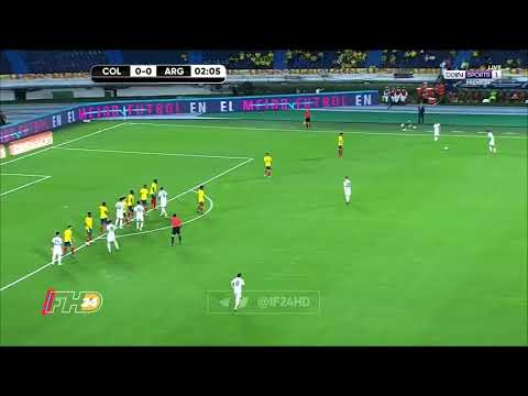 Cristian Romero goal vs Columbia | Columbia 0 - 1 Argentina WC Qualifiers