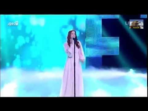 The Voice Of Greece 1ο Live: Βιολέττα Ντάγκαλου (Υλαγιαλή - Περίδης) {28/3/2014}