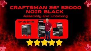 CRAFTSMAN S2000 26'' Tool Chest Review & Assembly | Unboxing the Ultimate Garage Upgrade!