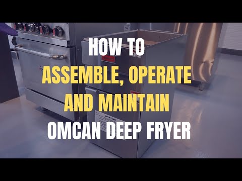 Video thumbnail for 35-40 lb. Propane Gas Floor Fryer – 90,000 BTU