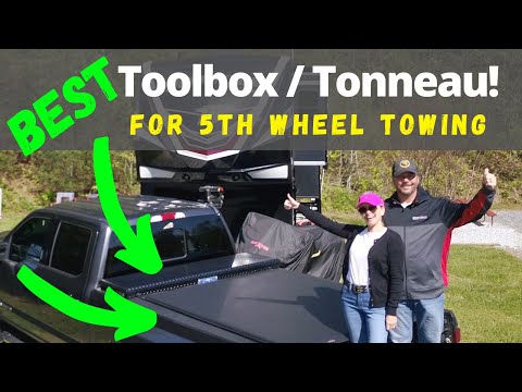 Truck Toolbox and Tonneau for Fifth Wheel [Full Time RV Living]