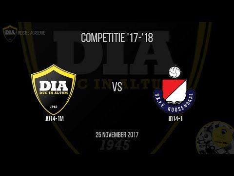Dia Meisjes Academie JO14 1M vs Roosendaal JO14 1