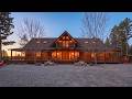 Inside a $1.98M Custom Log Home in Seeley Lake Montana | 6,500 SqFt on 6.22 Acres