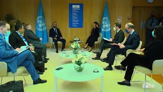 Rencontre du ministre des Affaires étrangères d'Arménie avec la Directrice générale de l'UNESCO